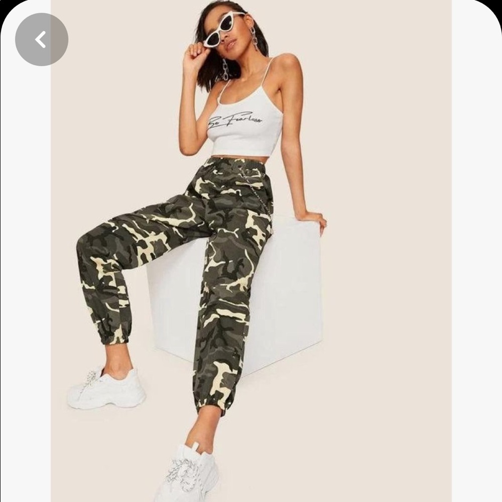 Camo Cargo Pants